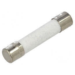Siguranţă ardere rapidă 7A 250VAC ceramică alamă | Electronic-mag.ro | Componente Electronice