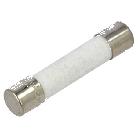 Siguranţă ardere rapidă 7A 250VAC ceramică alamă | Electronic-mag.ro | Componente Electronice