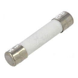 Siguranţă ardere rapidă ceramică 9A 250VAC alamă | Electronic-mag.ro | Componente Electronice