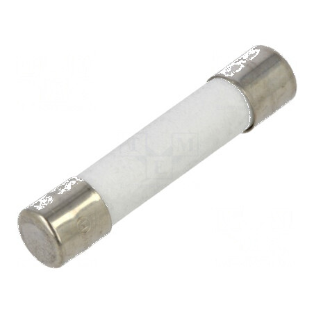 Siguranţă ardere rapidă ceramică 9A 250VAC alamă | Electronic-mag.ro | Componente Electronice