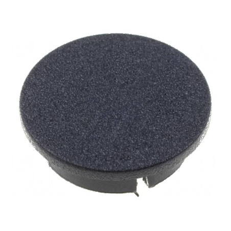 Capac plastic negru cu fixare prin apăsare | Electronic-mag.ro | Componente Electronice