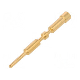 Pin tată 1mm 0,14-1mm2 26AWG-17AWG crimpat pe cablu | Electronic-mag.ro | Componente Electronice