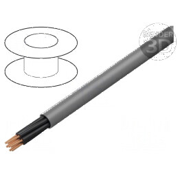 Cablu BiT 500 3x0,5mm² neecranat 300V/500V gri | Electronic-mag.ro | Componente Electronice