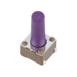 Microîntrerupător TACT SPST-NO 0,05A/12VDC SMT Poz: 2 | Electronic-mag.ro | Componente Electronice