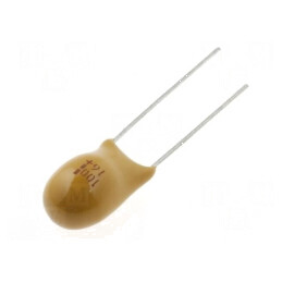 Condensator tantal 100uF 16VDC THT ±20% -55÷85°C 5,08mm | Electronic-mag.ro | Componente Electronice