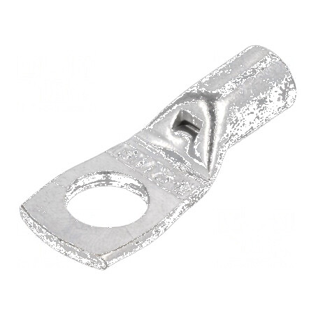 Vârf inelar tubular M10 25mm2 crimpat neizolat | Electronic-mag.ro | Componente Electronice