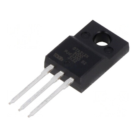 Triac 600V 12A TO220FP pentru aplicații electrice | Electronic-mag.ro | Componente Electronice
