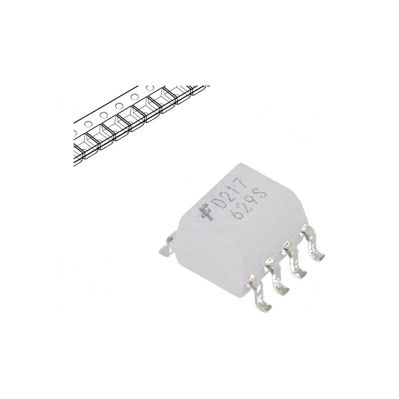 Optocuplor SMD 2 Canale 2,5kV cu Ieșire Tranzistori 100% CTR@1mA | Electronic-mag.ro | Componente Electronice Optocuplor SMD 2 Canale 2,5kV cu Ieșire Tranzistori 100% CTR@1mA | Electronic-mag.ro | Componente Electronice