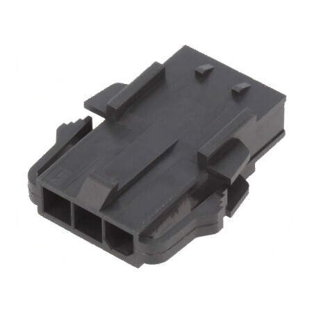 Conector cablu-placă Mini-Fit Sigma mufă tată 3 PIN 4,2mm | Electronic-mag.ro | Componente Electronice