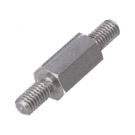 Piuliță distanțieră filetată 12mm M4 hexagonală | Electronic-mag.ro | Componente Electronice