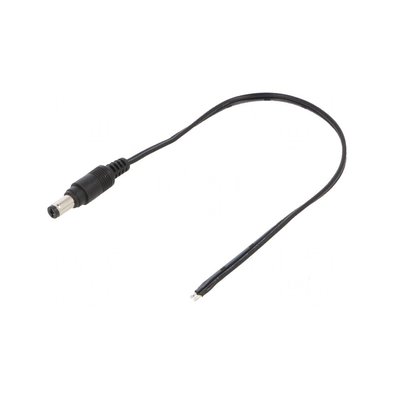 Cablu 2x0,5mm2 DC 5,5/2,1 Mufă Drept Negru 0,25m | Electronic-mag.ro | Componente Electronice Cablu 2x0,5mm2 DC 5,5/2,1 Mufă Drept Negru 0,25m | Electronic-mag.ro | Componente Electronice