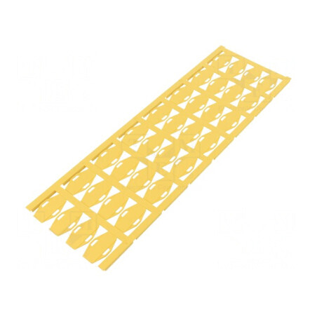 Etichetă poliamidă 66 galbenă 7÷40mm -50÷120°C VT SFX | Electronic-mag.ro | Componente Electronice