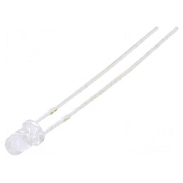 Emițător IR 3mm Transparent 30° λp max: 940nm THT 50mA | Electronic-mag.ro | Componente Electronice