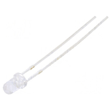 Emițător IR 3mm Transparent 30° λp max: 940nm THT 50mA | Electronic-mag.ro | Componente Electronice