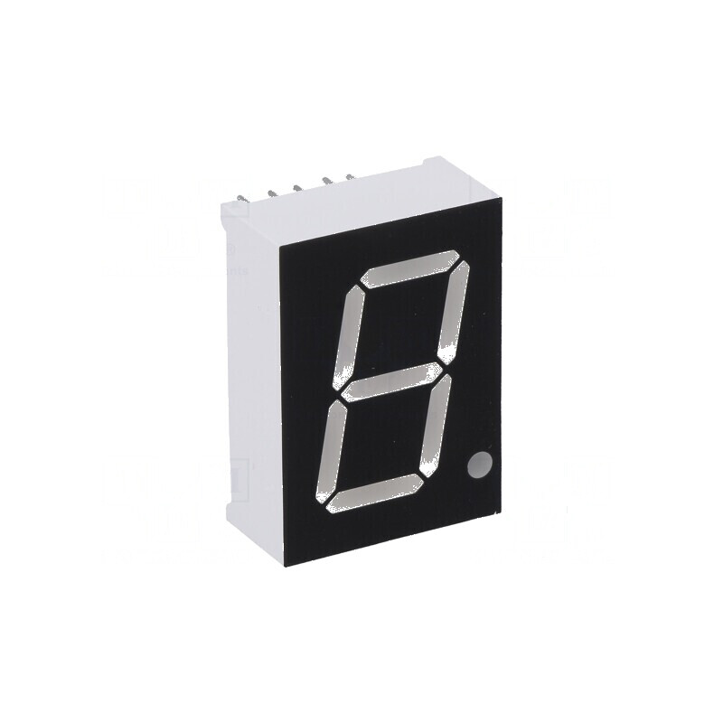 Afișaj LED 7 segmente 20,4mm 0,8 Nr.car ambră 60mcd | Electronic-mag.ro | Componente Electronice Afișaj LED 7 segmente 20,4mm 0,8 Nr.car ambră 60mcd | Electronic-mag.ro | Componente Electronice