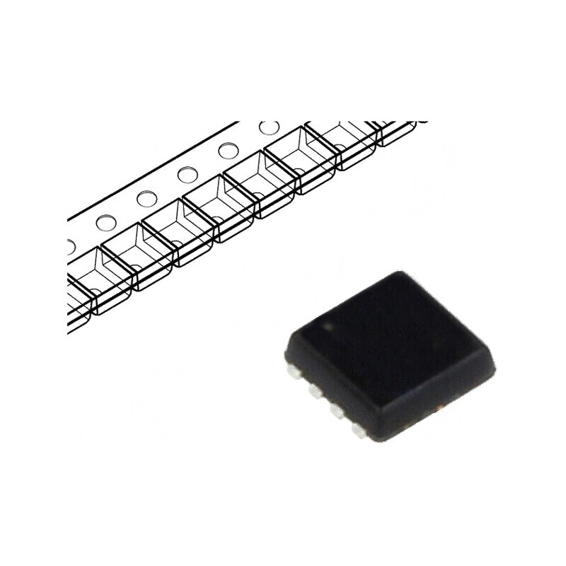 Tranzistor N-MOSFET 30V 5A 8W DFN3x3 DUAL x2 | Electronic-mag.ro | Componente Electronice Tranzistor N-MOSFET 30V 5A 8W DFN3x3 DUAL x2 | Electronic-mag.ro | Componente Electronice