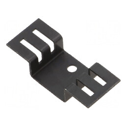 Radiator extrudat U TO220 negru 17,8mm x 44,5mm x 9,5mm | Electronic-mag.ro | Componente Electronice