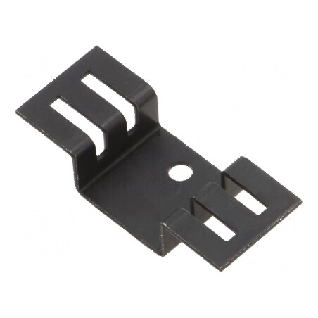 Radiator extrudat U TO220 negru 17,8mm x 44,5mm x 9,5mm | Electronic-mag.ro | Componente Electronice