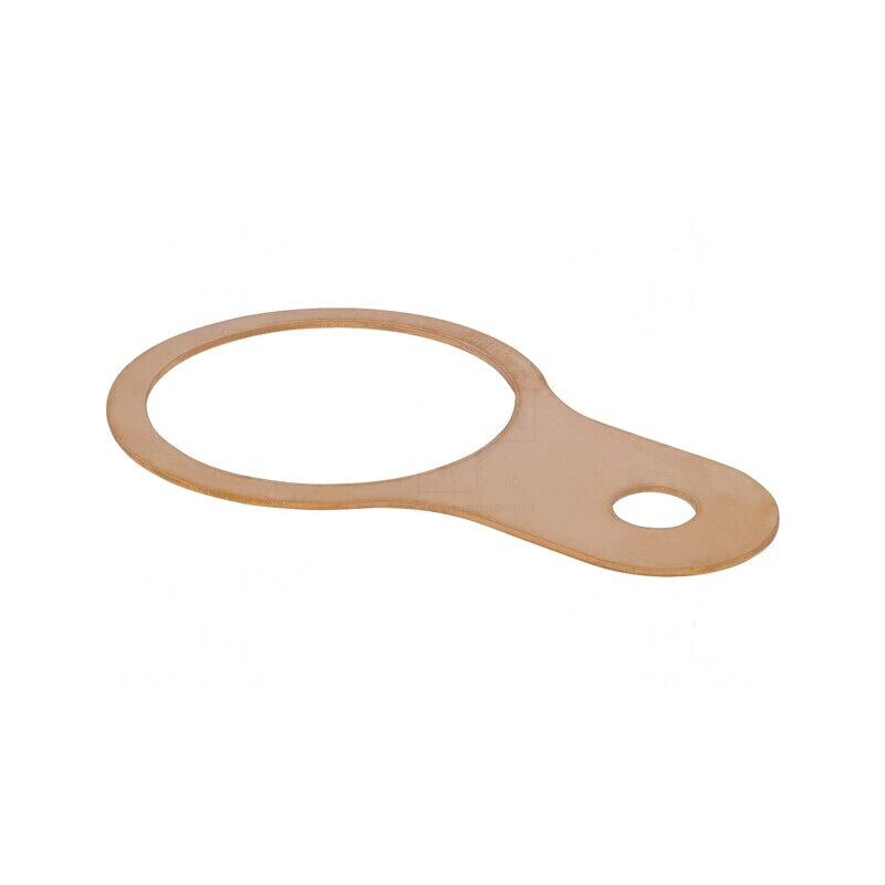 Împământare presgarnitură alamă 16mm pentru conexiuni electrice | Electronic-mag.ro | Componente Electronice