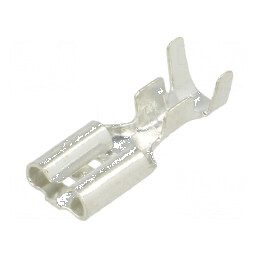 Terminal plat 5,2mm 0,5mm mamă crimpat alamă cablu drept | Electronic-mag.ro | Componente Electronice