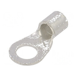 Vârf inelar M10 25mm² cupru cositorit crimpat 11mm | Electronic-mag.ro | Componente Electronice