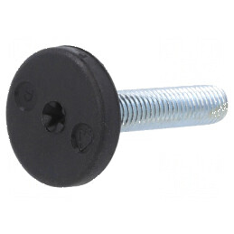 Picioruş rigid cu slot pentru şurubelniţă în cruce şi ax | Electronic-mag.ro | Componente Electronice