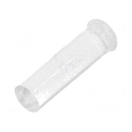Tub LED rotund Ø3mm cu parte frontală convexă dreptă | Electronic-mag.ro | Componente Electronice