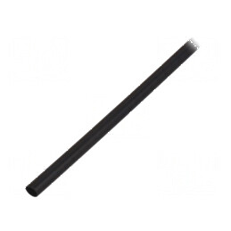 Manșon termocontractabil 4:1 4mm 1m negru fără adeziv | Electronic-mag.ro | Componente Electronice