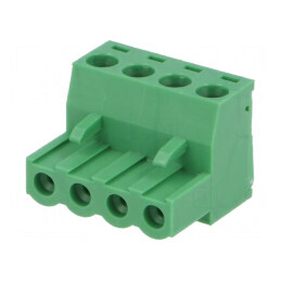 Regletă de conexiuni deconectabilă 5,08mm, 4 piste | Electronic-mag.ro | Componente Electronice
