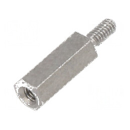 Piuliță distanțieră filetată M2 10mm | Electronic-mag.ro | Componente Electronice