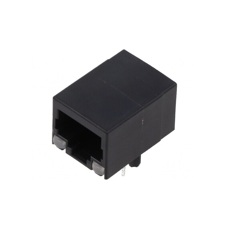 Conector RJ45 soclu 8p8c cu LED 8 PIN THT | Electronic-mag.ro | Componente Electronice Conector RJ45 soclu 8p8c cu LED 8 PIN THT | Electronic-mag.ro | Componente Electronice