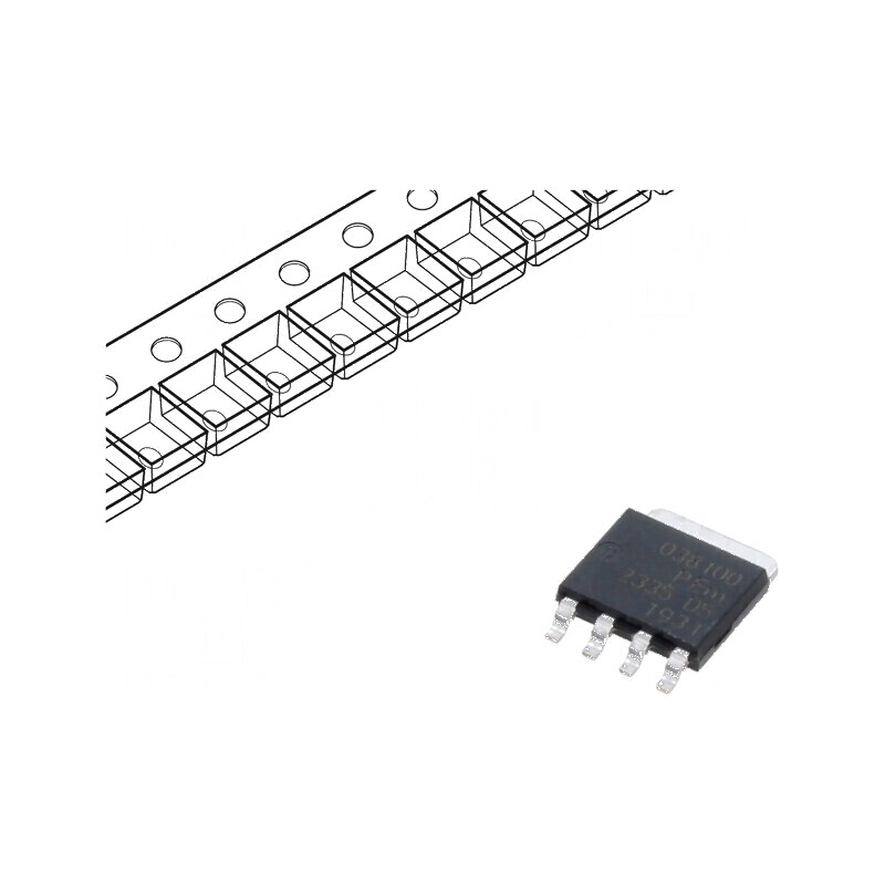 Tranzistor N-MOSFET 100V 21,3A 120A 94,9W | Electronic-mag.ro | Componente Electronice