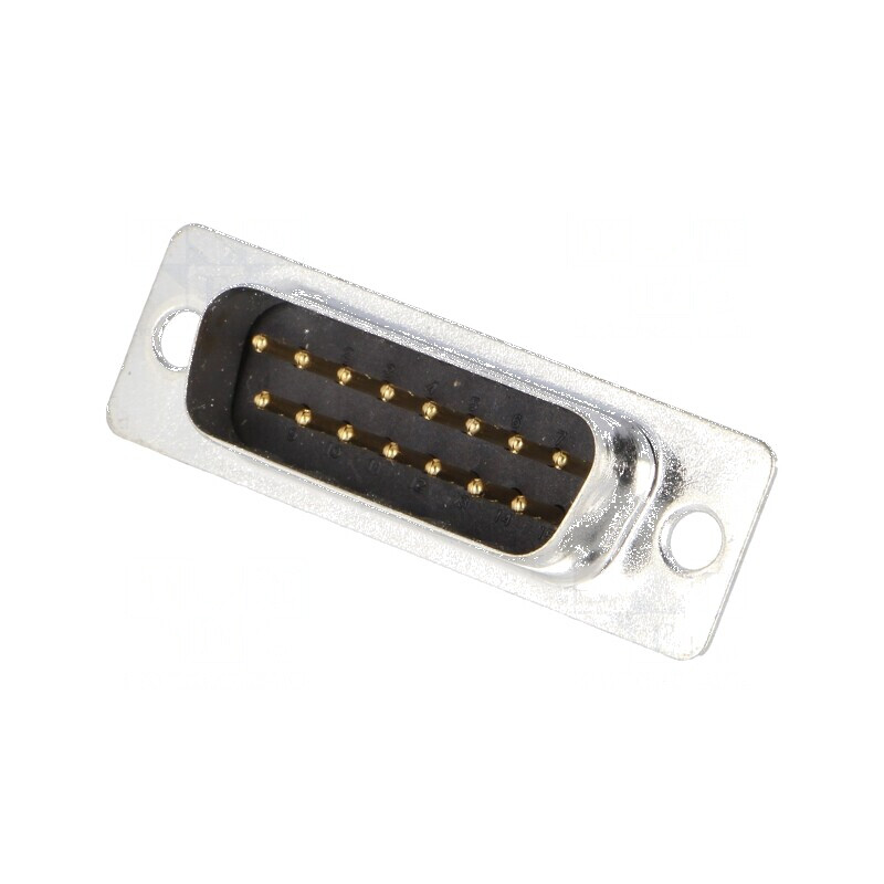 Mufă D-Sub 15 PIN tată pe cablu lipire bronz-fosfor | Electronic-mag.ro | Componente Electronice Mufă D-Sub 15 PIN tată pe cablu lipire bronz-fosfor | Electronic-mag.ro | Componente Electronice