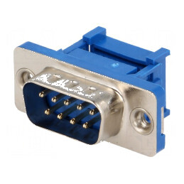 Mufă tată D-Sub PIN 9 pentru cablu-bandă IDC UNC 4-40 1,27mm | Electronic-mag.ro | Componente Electronice