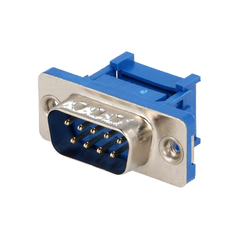 Mufă tată D-Sub PIN 9 pentru cablu-bandă IDC UNC 4-40 1,27mm | Electronic-mag.ro | Componente Electronice