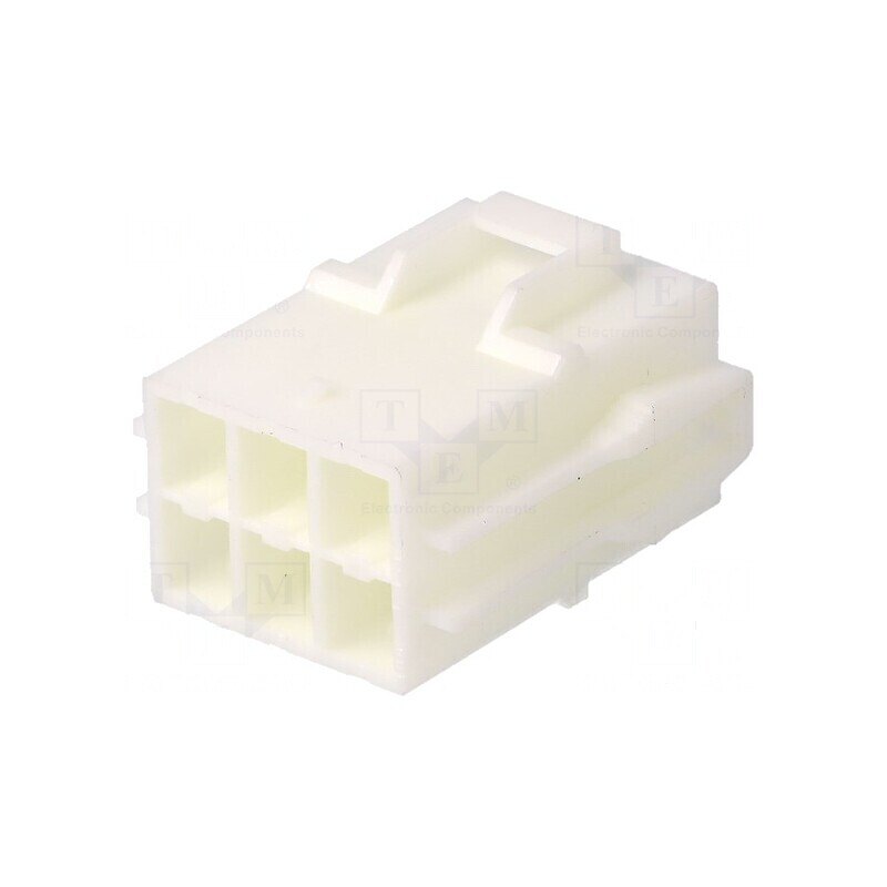 Conector cablu-cablu mufă tată PIN 6 fără contacte | Electronic-mag.ro | Componente Electronice