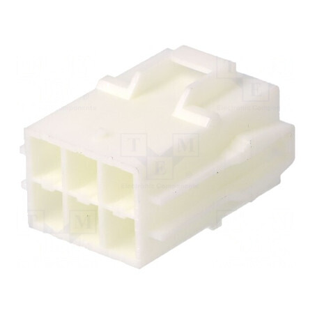 Conector cablu-cablu mufă tată PIN 6 fără contacte | Electronic-mag.ro | Componente Electronice