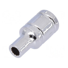 Cap tubular 1/4" 12 puncte oţel crom-vanadium 4mm | Electronic-mag.ro | Componente Electronice