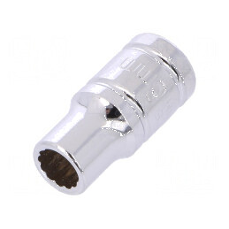 Cap tubular 12-puncte 1/4" oțel crom-vanadium 6mm | Electronic-mag.ro | Componente Electronice