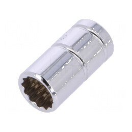 Cap tubular 1/4" 12 puncte oţel crom-vanadium 9mm | Electronic-mag.ro | Componente Electronice