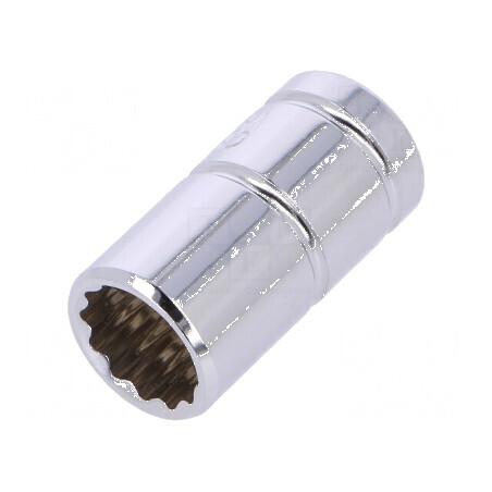 Cap tubular 1/4" 12 puncte oţel crom-vanadium 9mm | Electronic-mag.ro | Componente Electronice