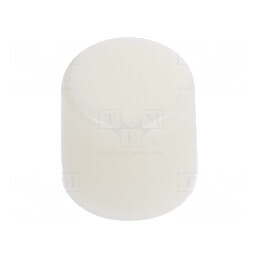 Capişon MB Ø8x7,6mm albă | Electronic-mag.ro | Componente Electronice