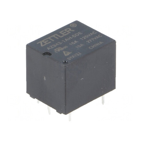Releu electromagnetic SPST-NO 5VDC 15A 15A/125VAC | Electronic-mag.ro | Componente Electronice