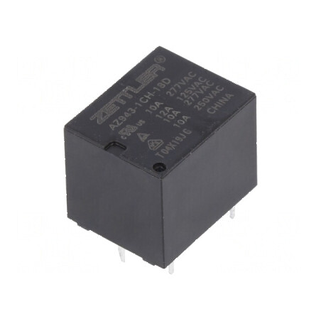 Releu electromagnetic SPDT 18VDC 15A 10A/277VAC PCB | Electronic-mag.ro | Componente Electronice