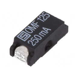 Siguranţă ardere rapidă 250mA 125VAC 125VDC SMD | Electronic-mag.ro | Componente Electronice