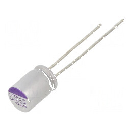 Condensator polimeric 820uF 2.5VDC THT ±20% -55÷105°C | Electronic-mag.ro | Componente Electronice