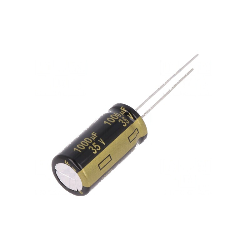 Condensator electrolitic low ESR THT 1000uF 35V Ø12x25mm | Electronic-mag.ro | Componente Electronice Condensator electrolitic low ESR THT 1000uF 35V Ø12x25mm | Electronic-mag.ro | Componente Electronice