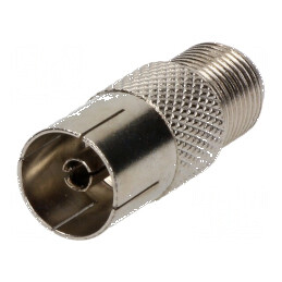 Adaptor F soclu coaxial 9,5mm pentru priză | Electronic-mag.ro | Componente Electronice