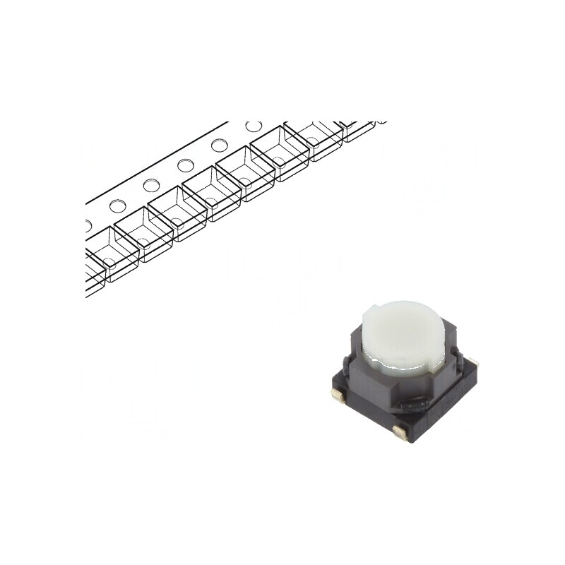 Microîntrerupător TACT SPST 0,02A/15VDC SMT Poz: 2 | Electronic-mag.ro | Componente Electronice Microîntrerupător TACT SPST 0,02A/15VDC SMT Poz: 2 | Electronic-mag.ro | Componente Electronice
