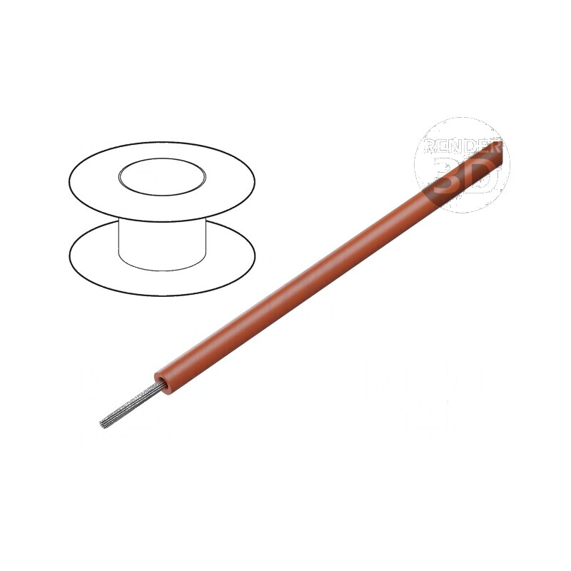 Cablu SiF 1x1,5mm2 litat Cu silicon roșu -60 până la 180°C 300V, 500V | Electronic-mag.ro | Componente Electronice Cablu SiF 1x1,5mm2 litat Cu silicon roșu -60 până la 180°C 300V, 500V | Electronic-mag.ro | Componente Electronice